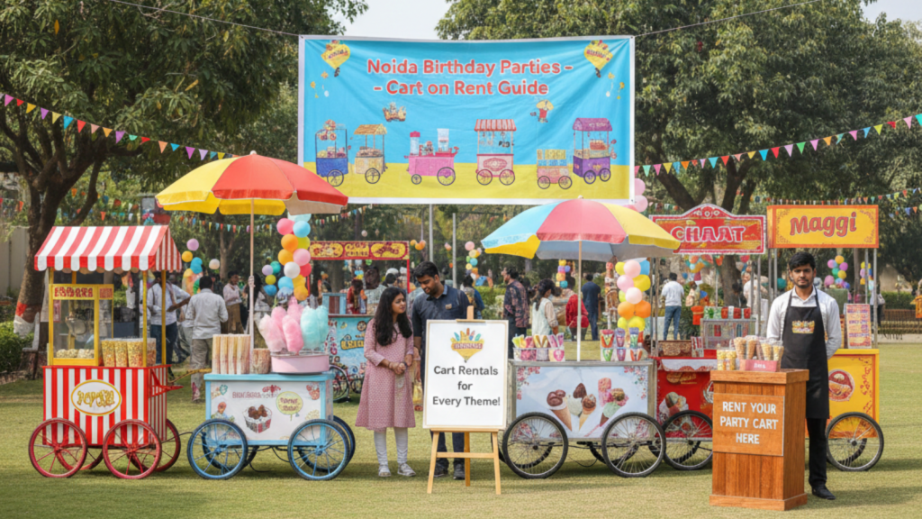 Cart on Rent Guide in Noida Birthday Parties