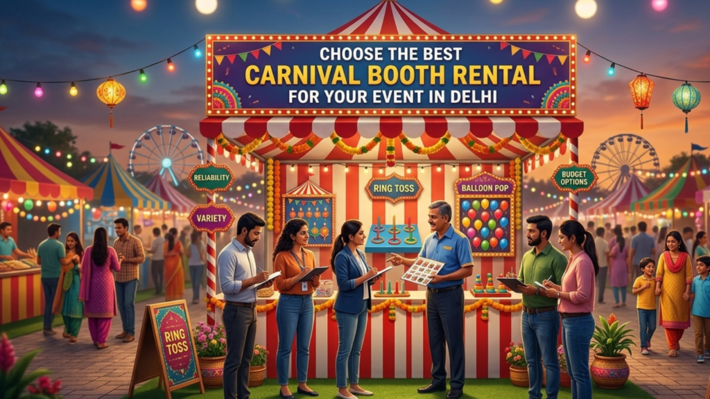 How to Choose the Best Carnival Booth Rental for Your Event in Delhi