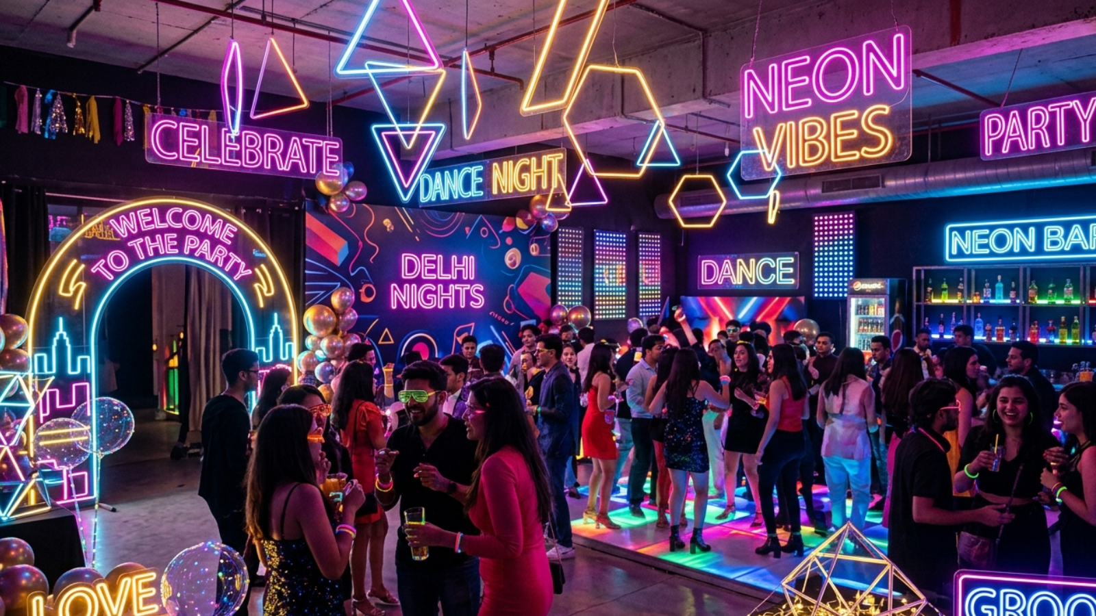 Top Neon Party Decoration Ideas for Modern Celebrations