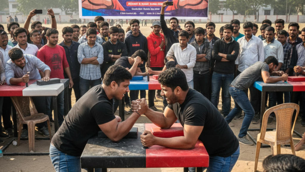 Arm Wrestling Game Setup in Ghaziabad