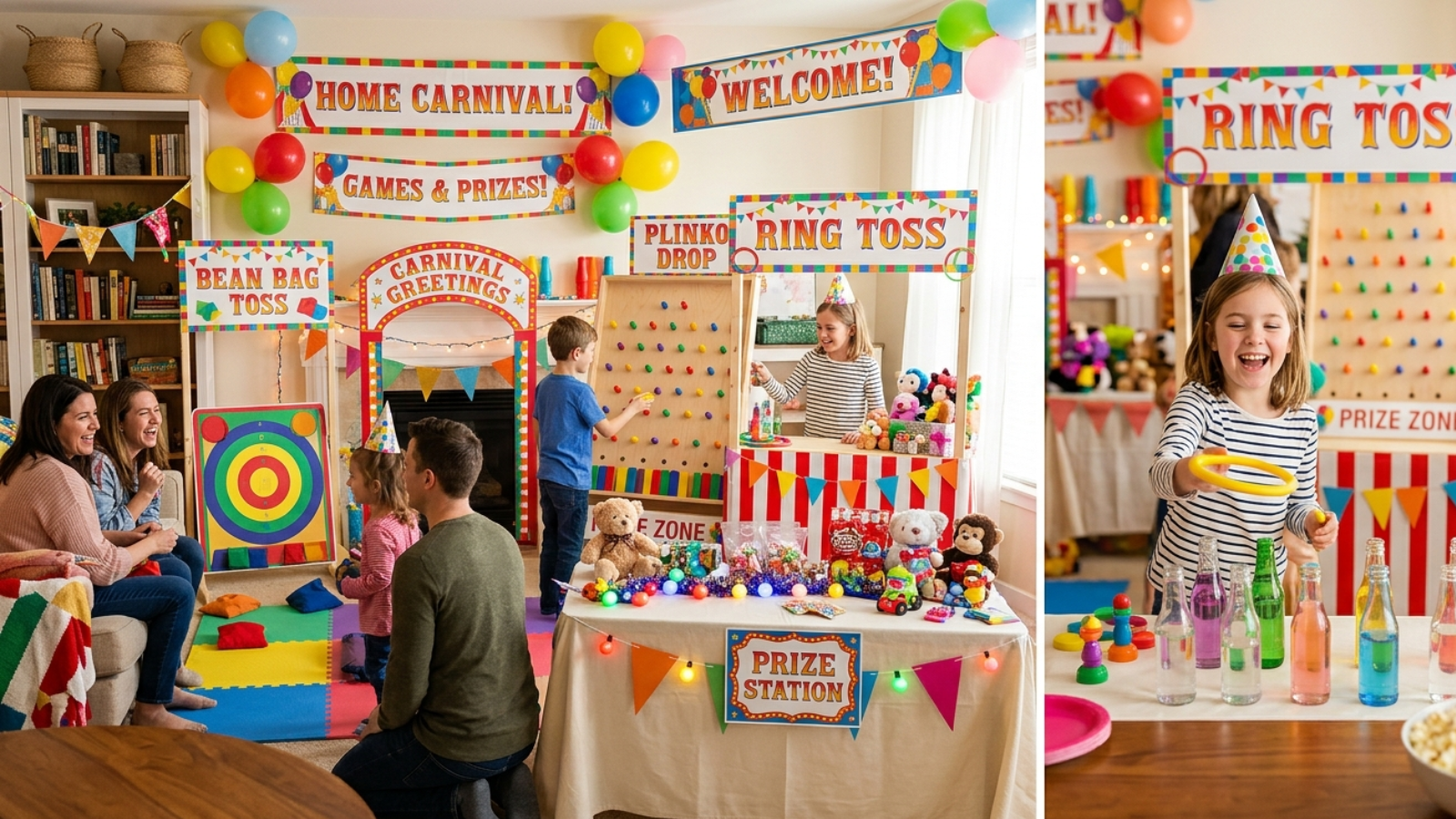 Best Indoor Carnival Games for Home Parties