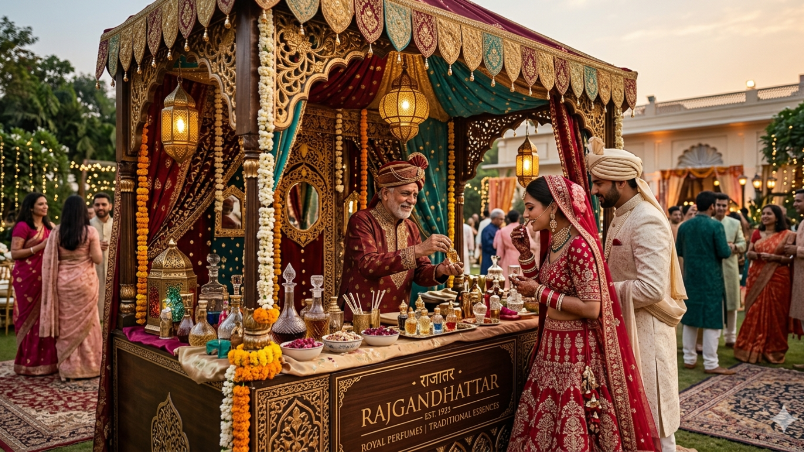 Why Attar Stall for Events Adds a Royal Touch to Any Celebration