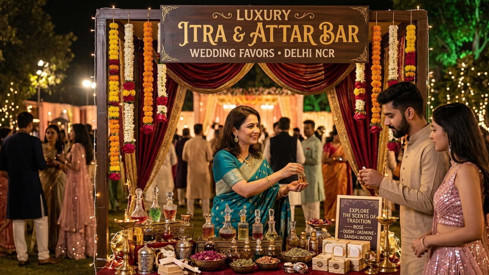 Luxury Itra Stall for Wedding in NCR β Everything You Need to Know