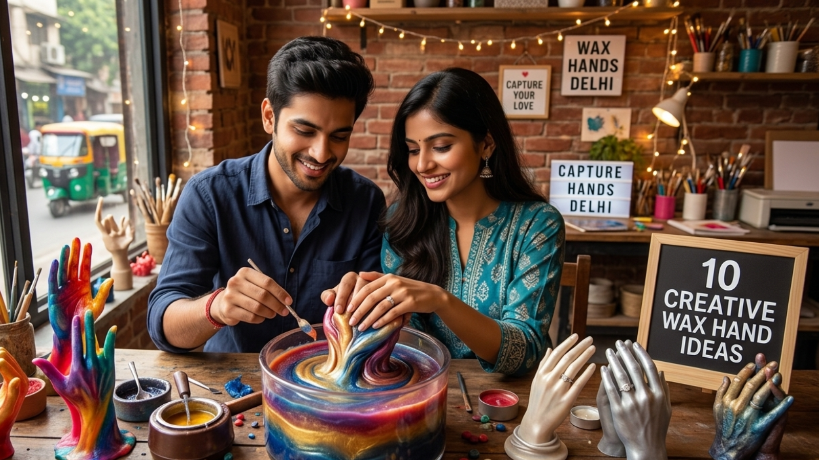 10 Creative Wax Hand Ideas for Couples to Capture Their Love Forever