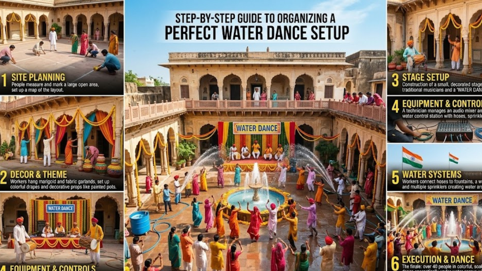 Step-by-Step Guide to Organizing a Perfect Water Dance Setup