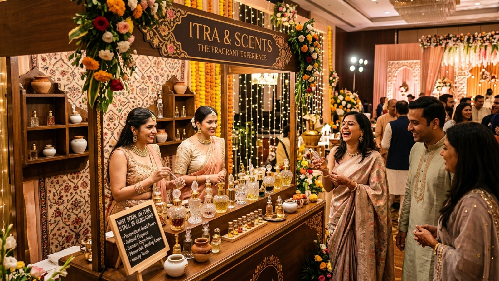 Top Reasons to Book an Itra Stall for Wedding in Gurgaon