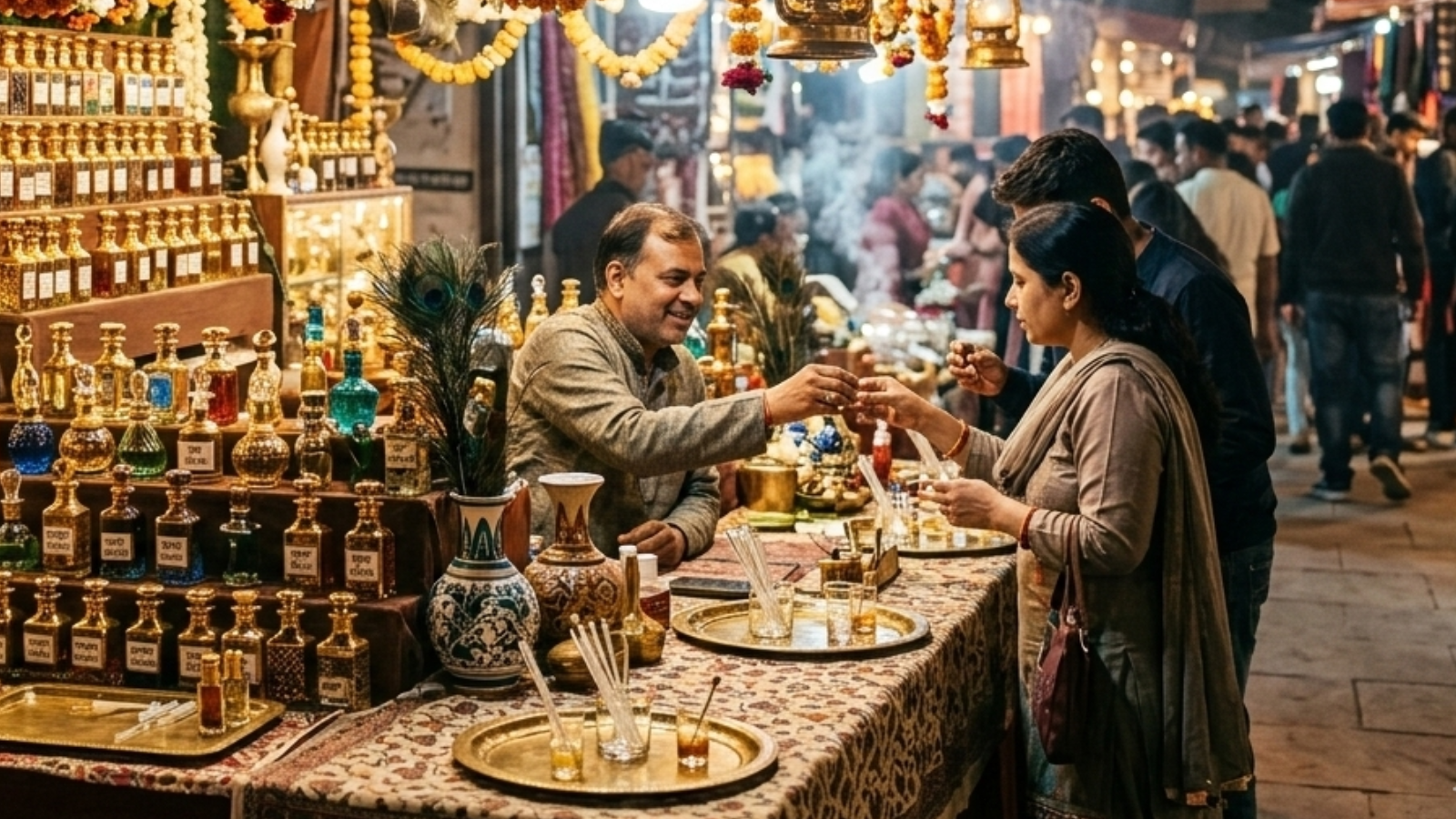 Itra Stall Decoration Setup in Delhi