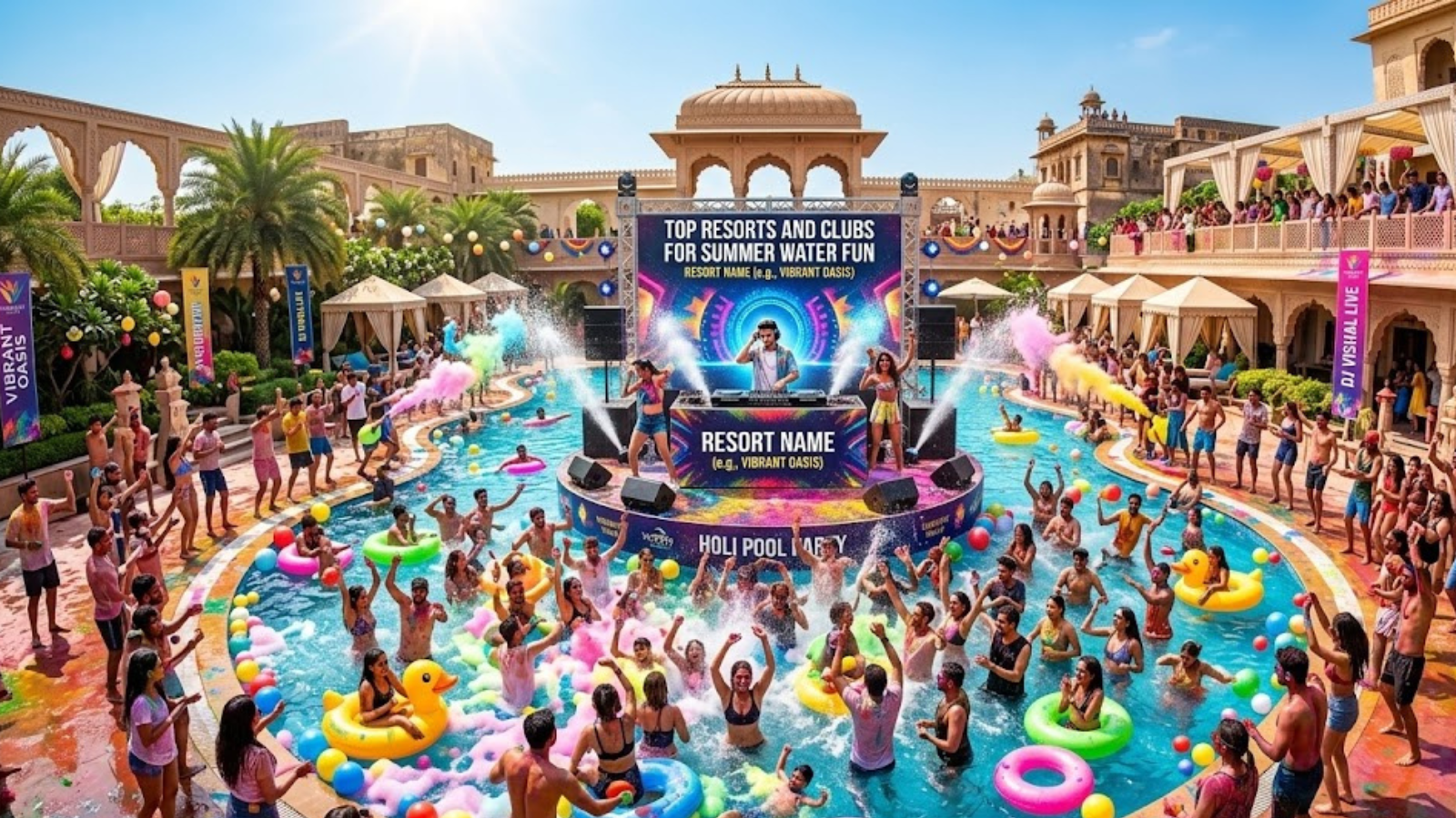 Top Resorts and Clubs for Summer Water Fun