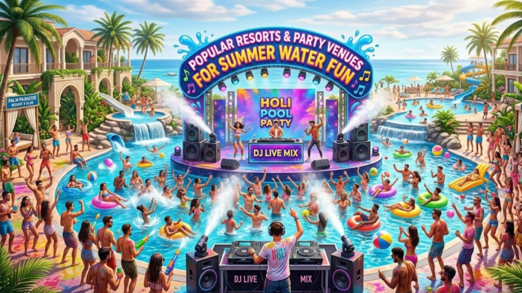 Popular Resorts and Party Venues for Summer Water Fun