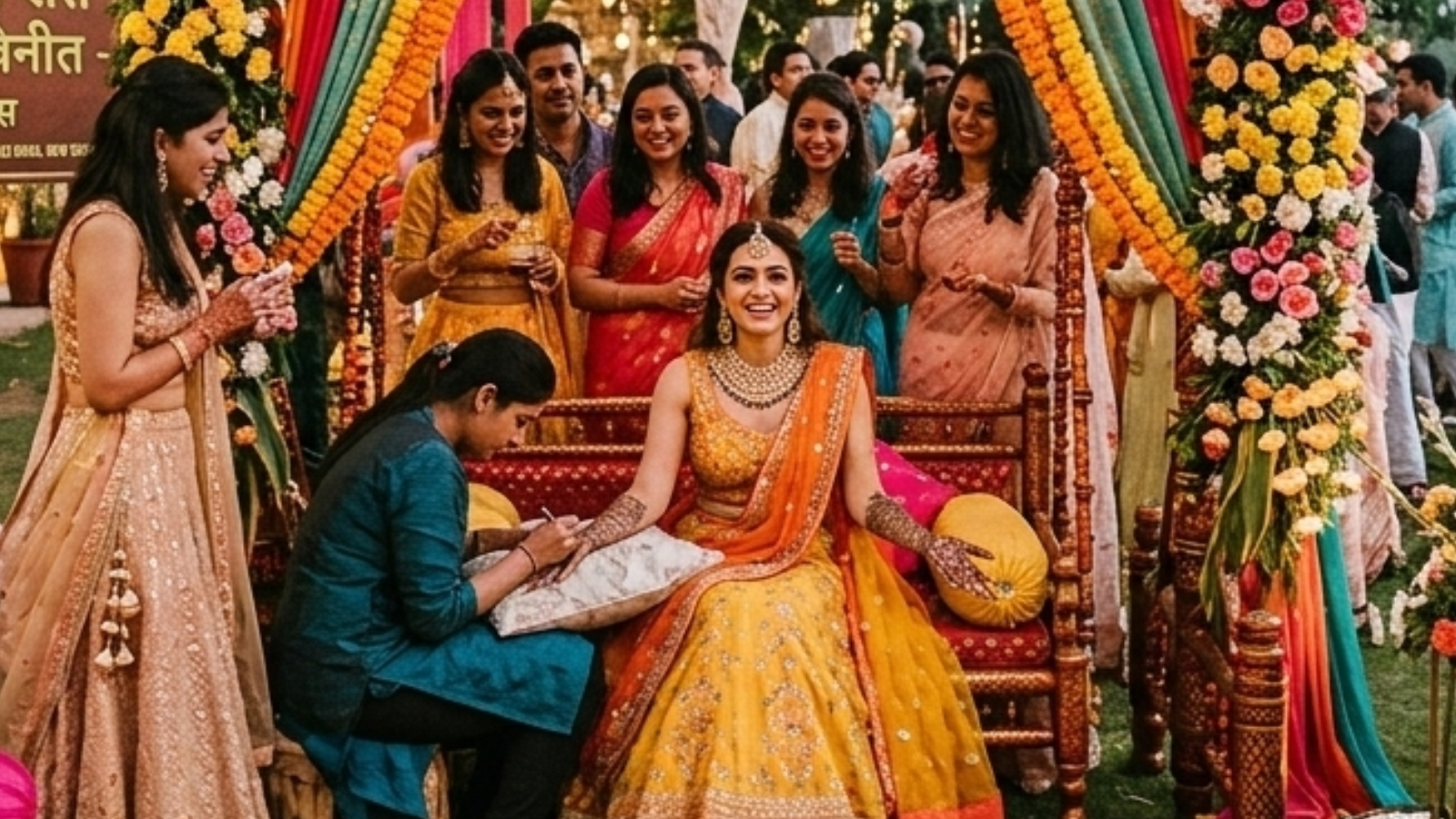 Mehndi Decoration Trends in Hauz Khas Weddings