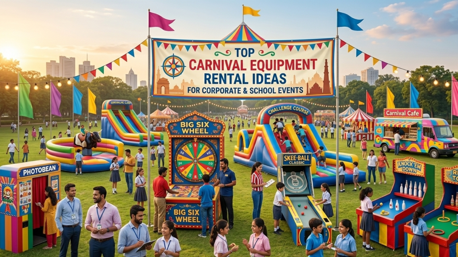 Top Carnival Equipment Rental Ideas for Corporate & School Events