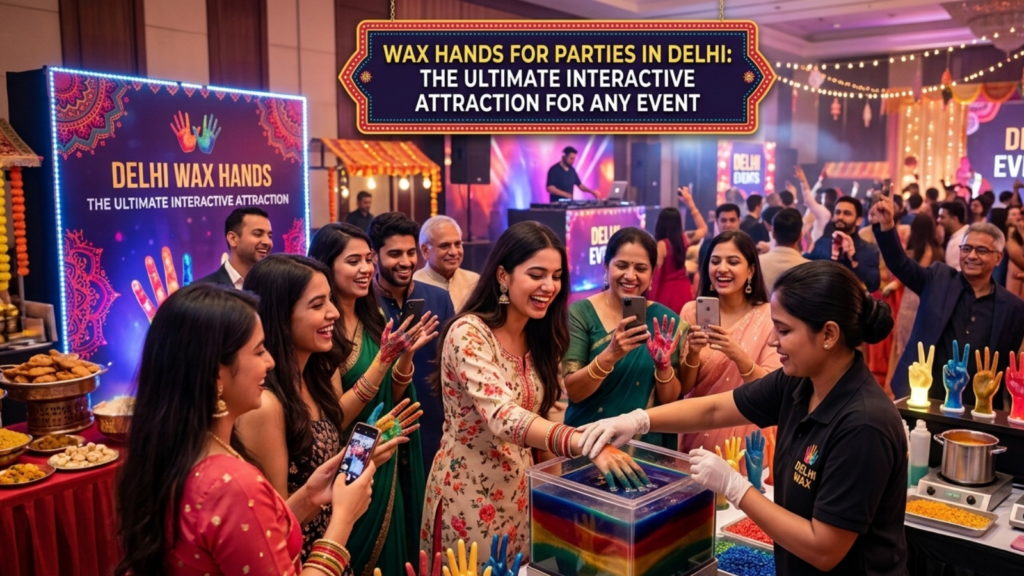 Wax Hands for Parties in Delhi: The Ultimate Interactive Attraction for Any Event