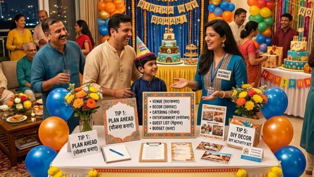 Birthday Party Planning Tips in Delhi Homes