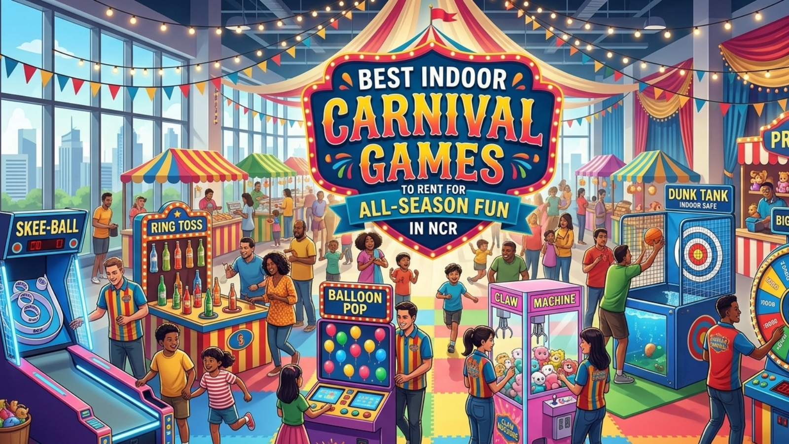 Best Indoor Carnival Games to Rent for All-Season Fun in NCR