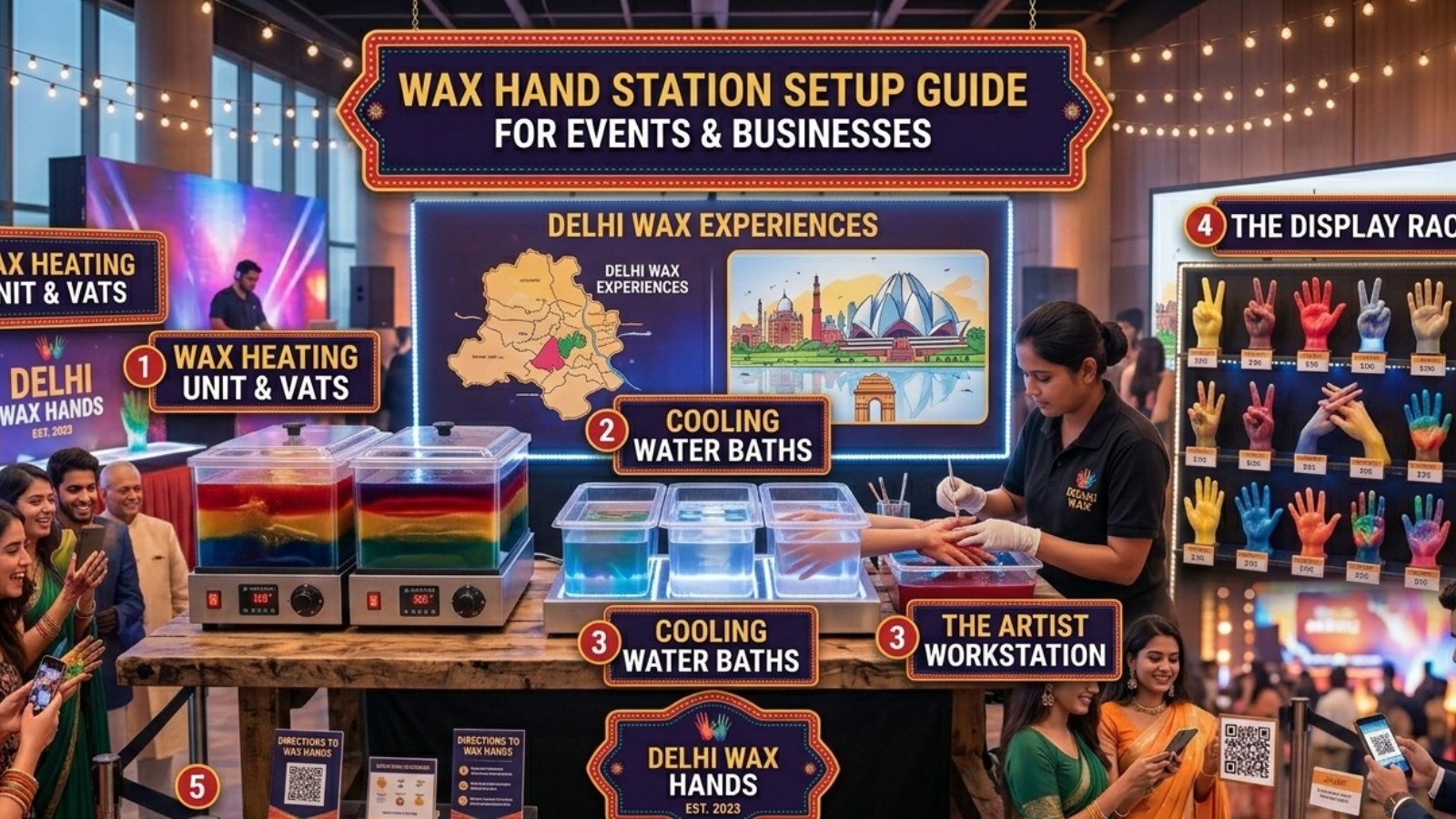 Complete Wax Hand Station Setup Guide for Events & Businesses