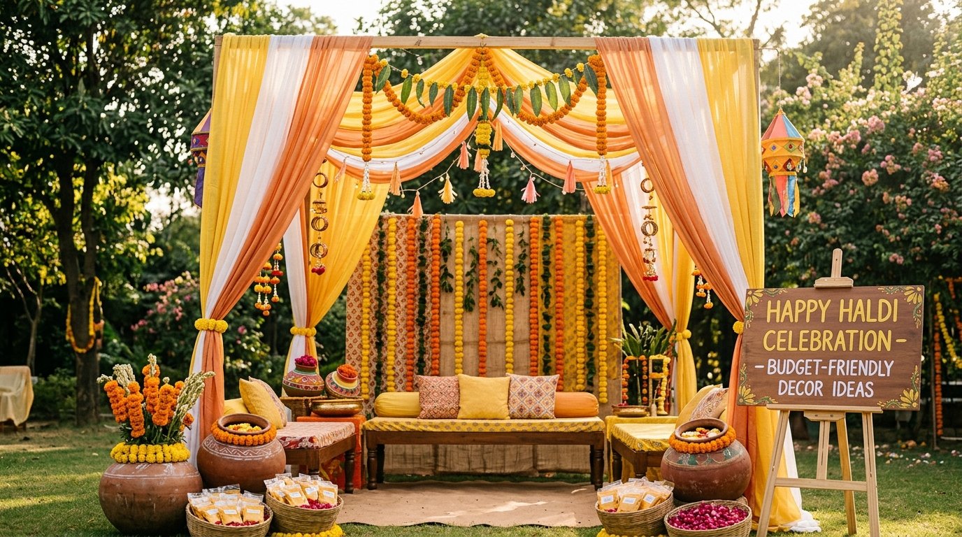 Budget-Friendly Haldi Decoration Packages