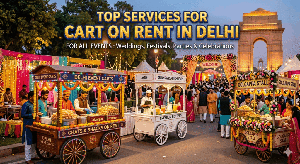 Top Services for Cart on Rent in Delhi for All Events