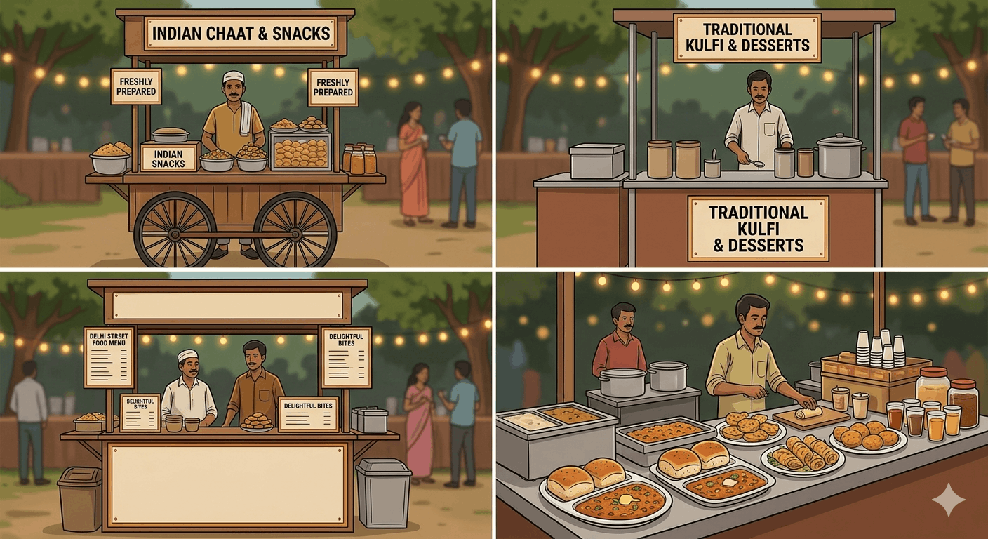 Ultimate Guide to Food Cart on Rent in Delhi for Events