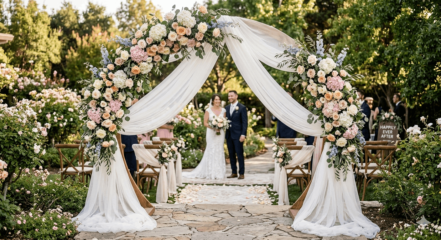 Elegant Arch Designs for Weddings & Birthdays