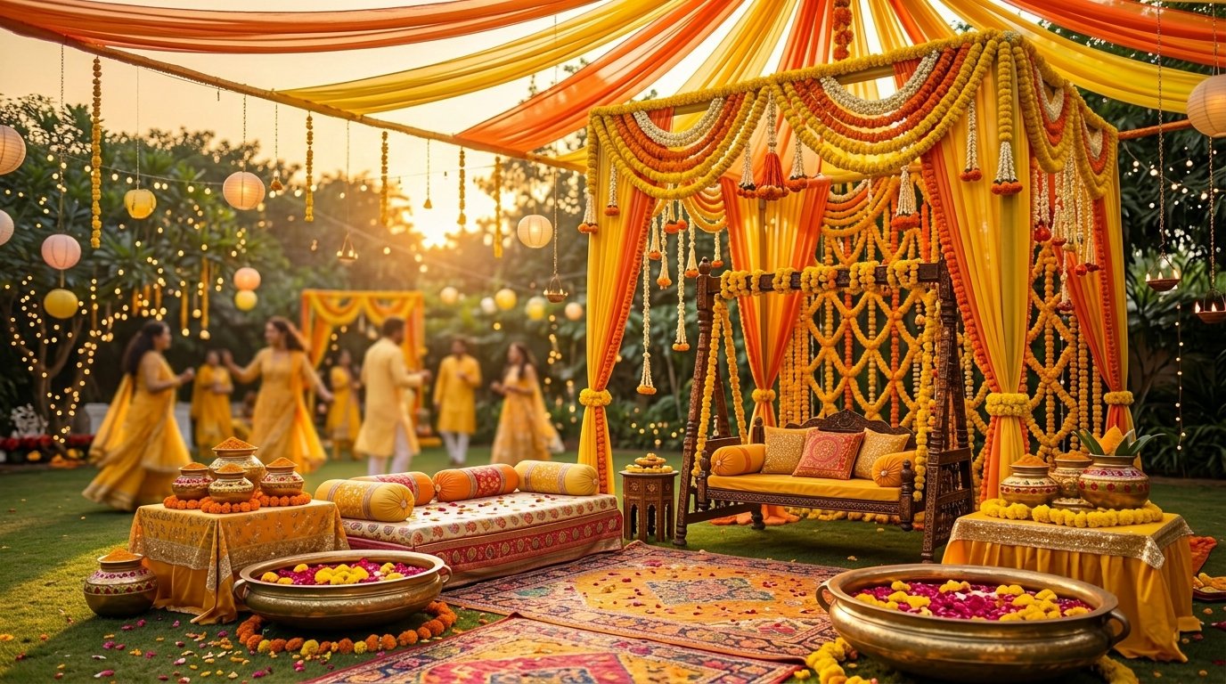 Best Haldi Decoration Services Near You