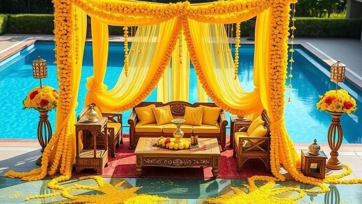 Top 10 Haldi Decoration Ideas in Delhi