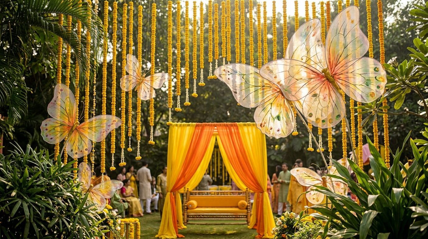 Unique Haldi Decoration Themes That Will Go Viral
