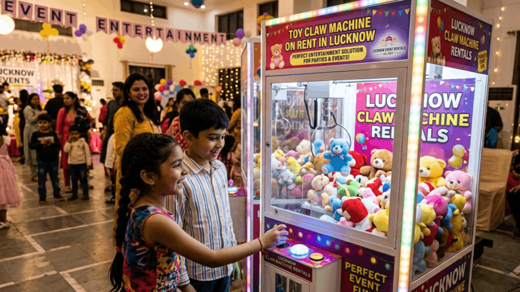 Toy Claw Machine on Rent in Lucknow – Perfect Entertainment Solution