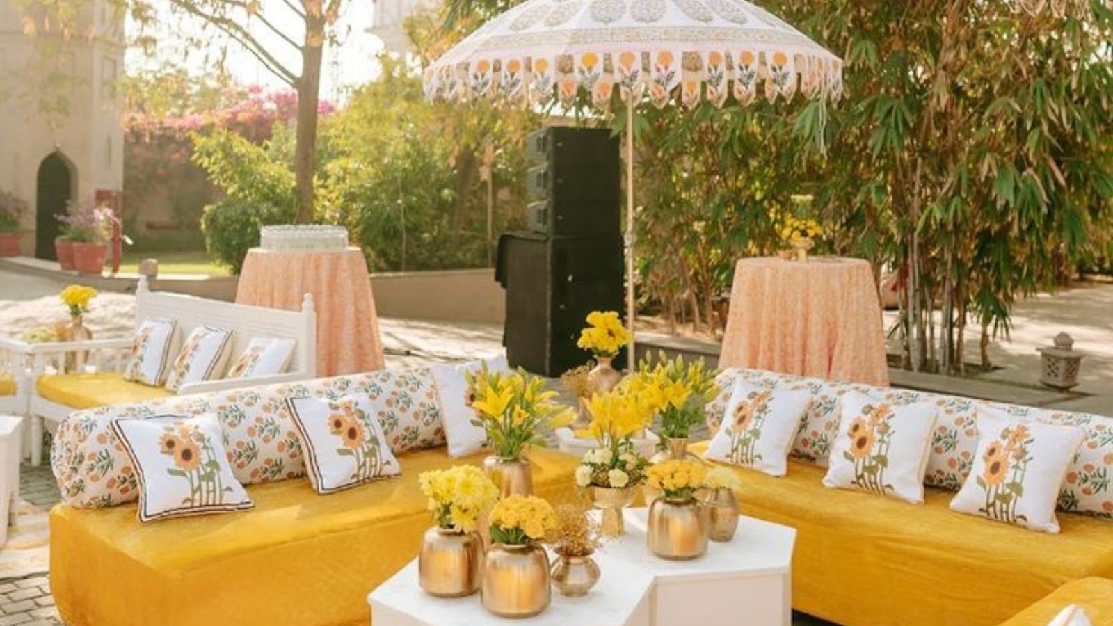 How to Get Luxury Haldi Decoration in Budget