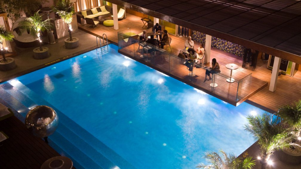 pool party in Safdarjung Delhi