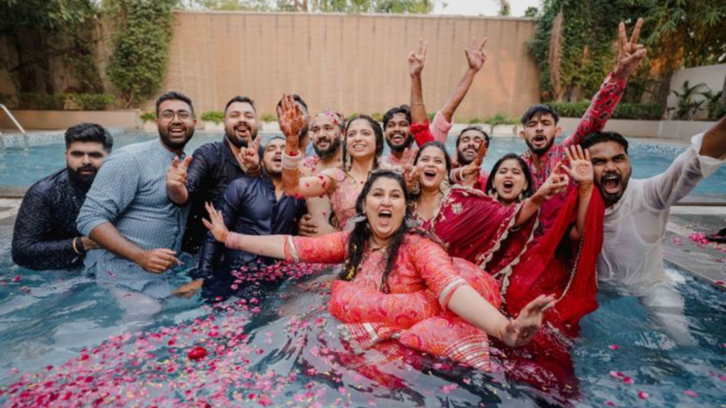 pool party in Hauz Khas Delhi