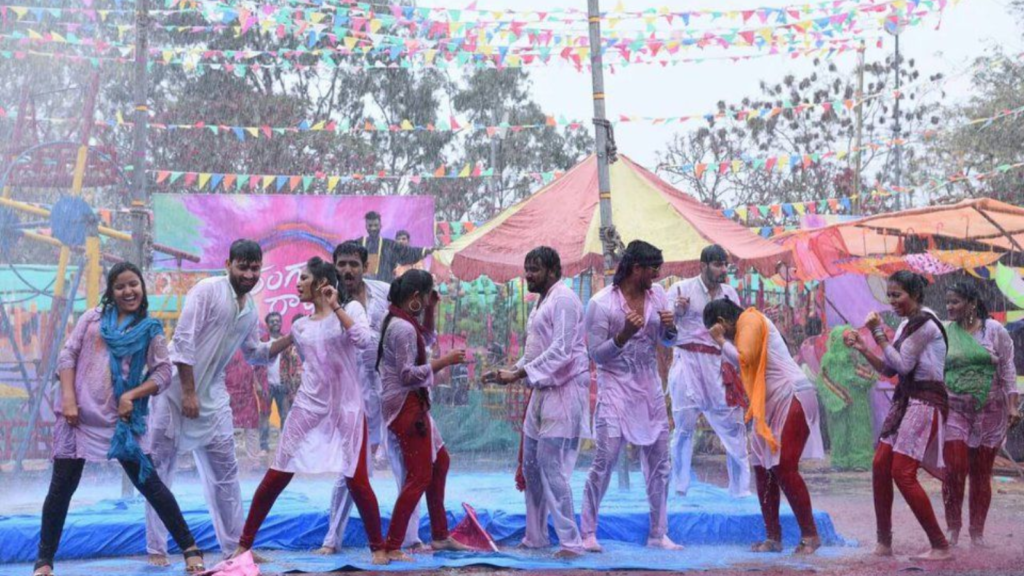 rain dance setup Khan Market Delhi