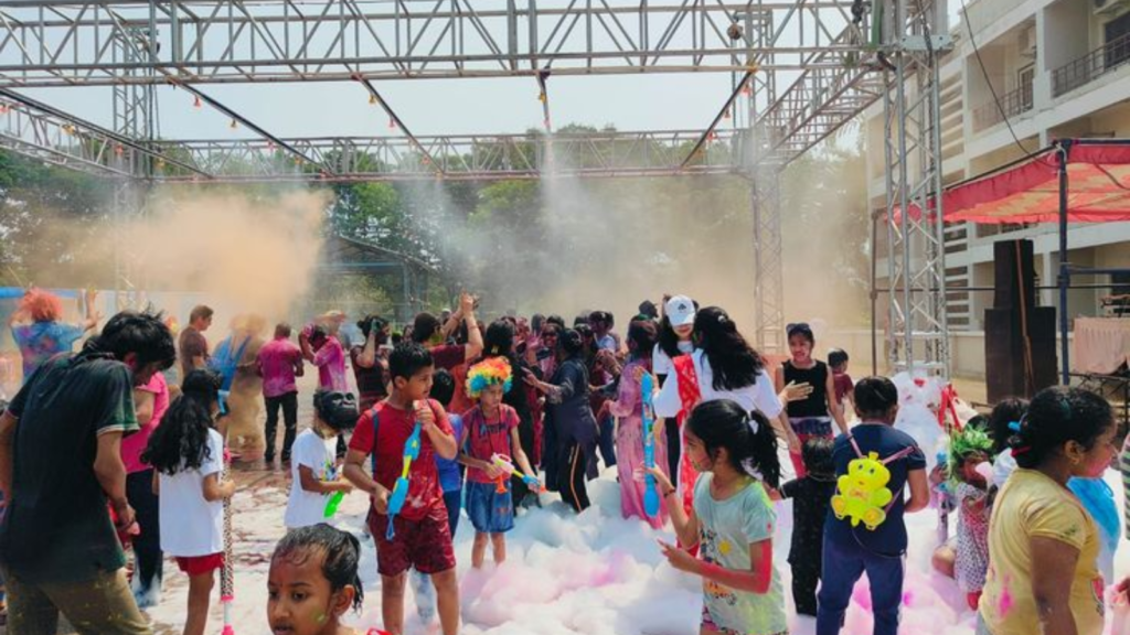 rain dance setup Ashoka Road Delhi