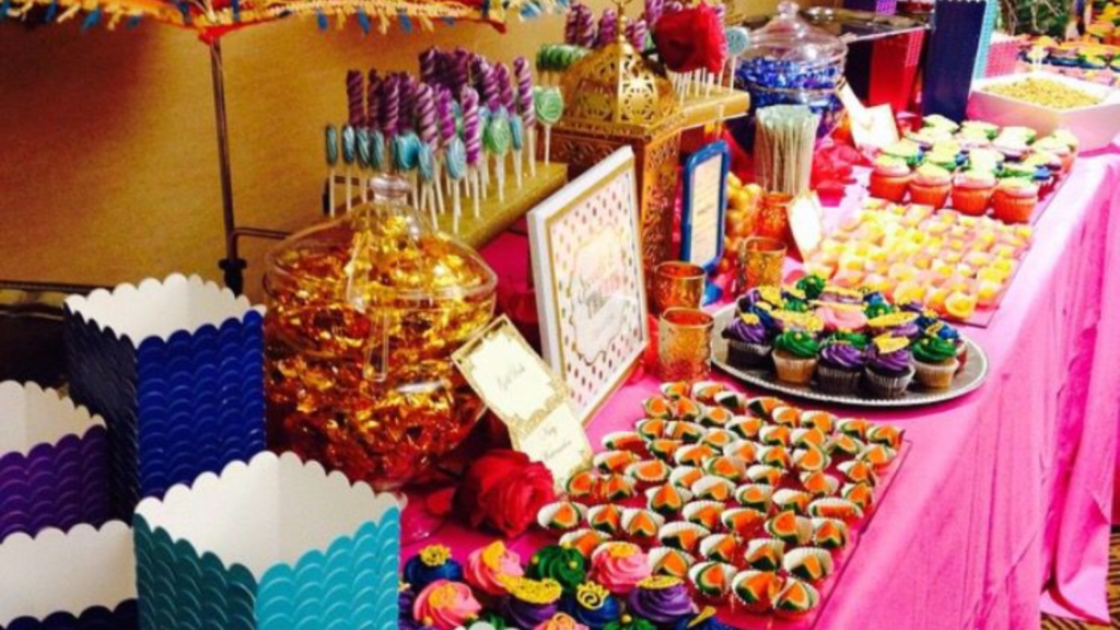 candy bar rental for kids party Delhi