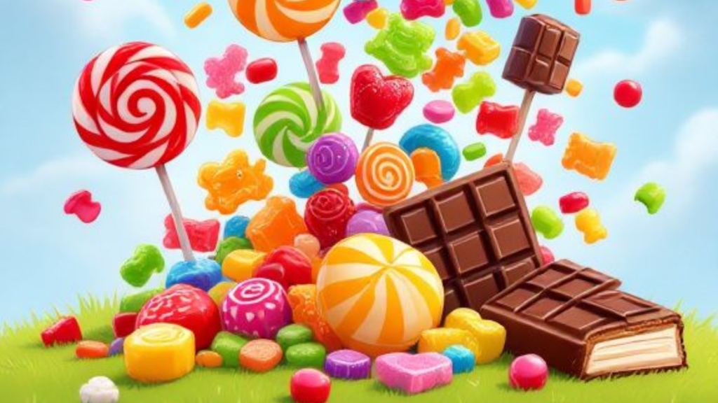 kids party 90s candy bar on rent Delhi