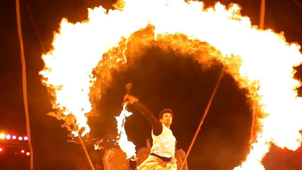 fire performer Noida