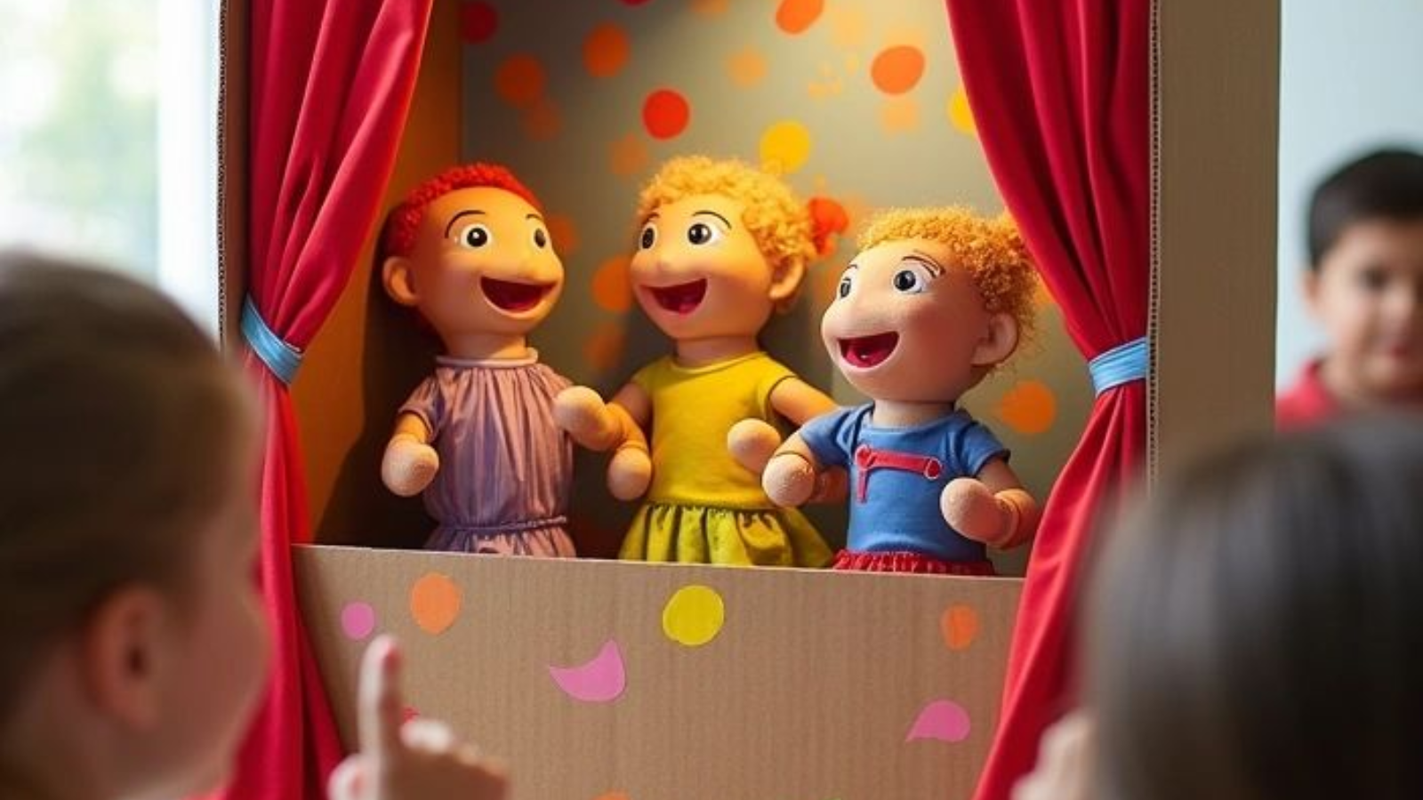 puppet show in Panchil enclave