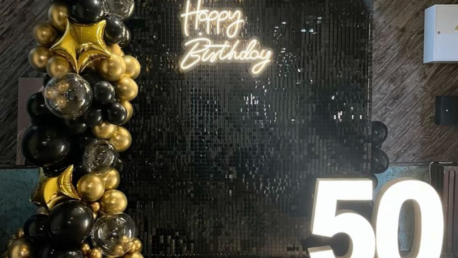 50th Birthday Decorations in South Ex Part 1 for Family Celebrations
