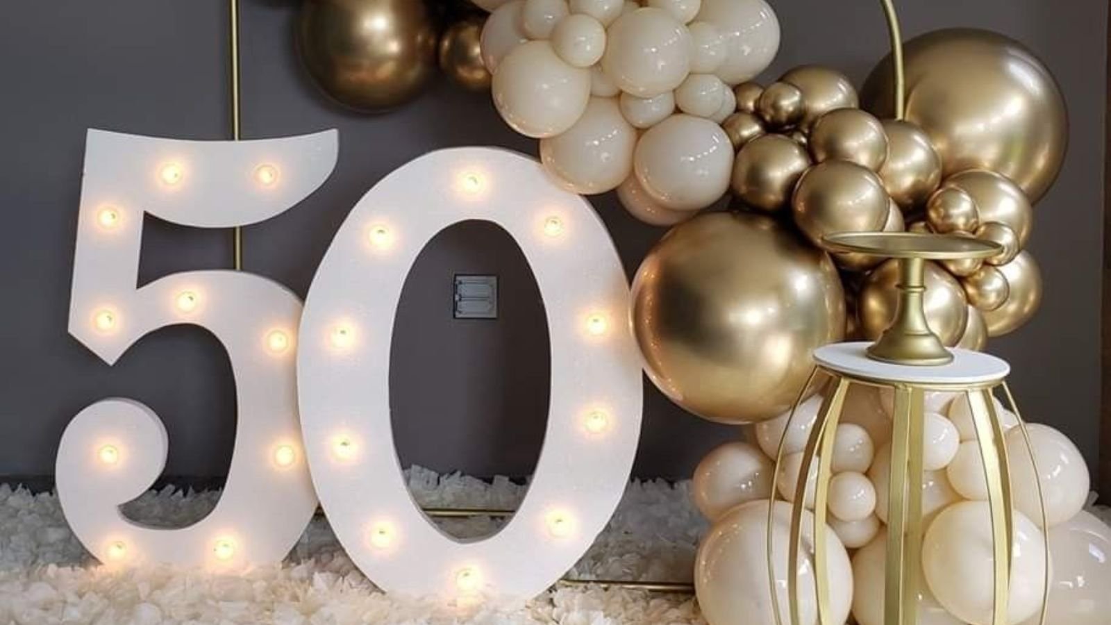 50th Birthday Decorations in Saharanpur for Luxury Celebrations