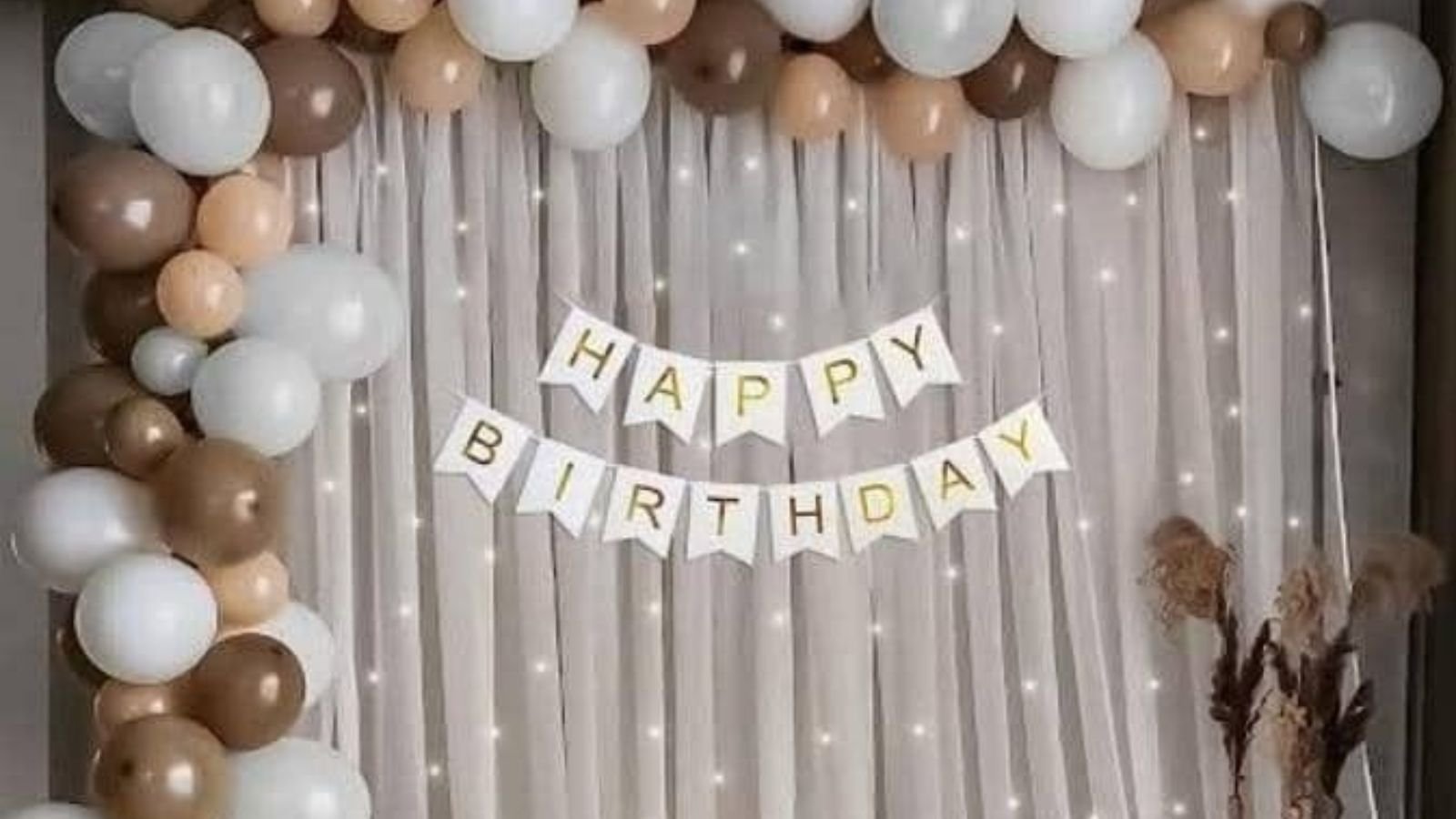 Happy Birthday Balloons in Ram Pur for Home Parties