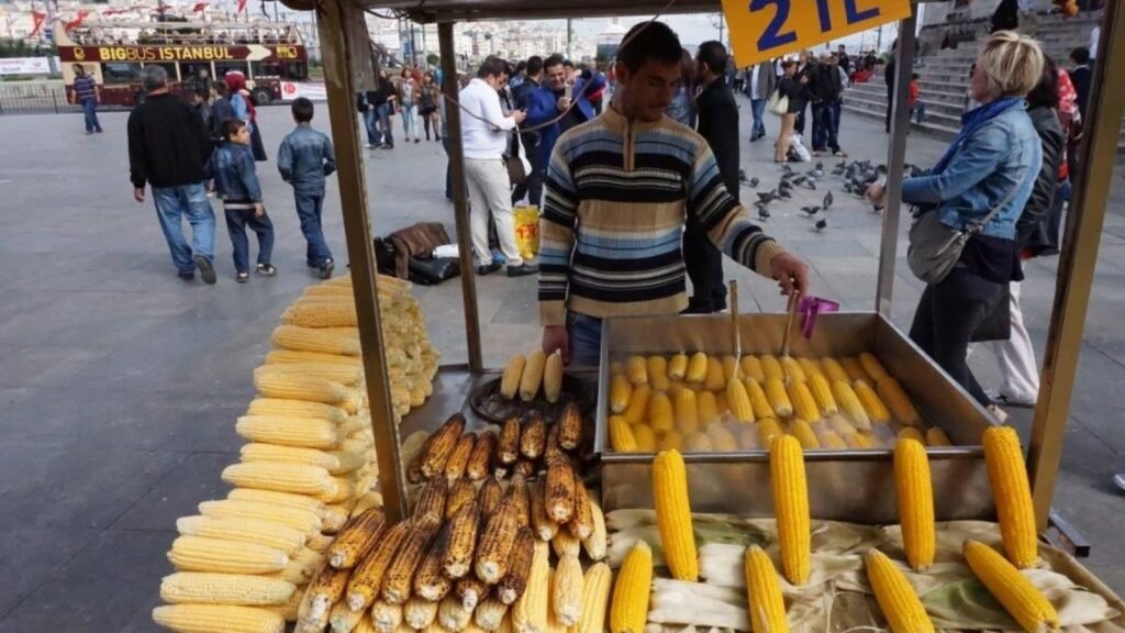 Sweet Corn Stall Ideas in South Delhi Markets