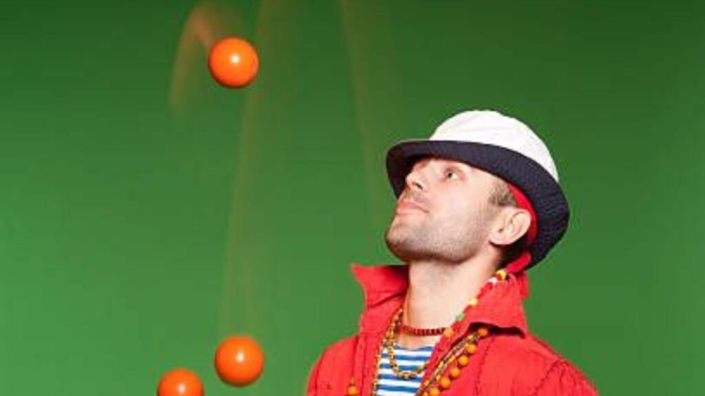 How a Juggling Performer in Mathura Makes Events Memorable