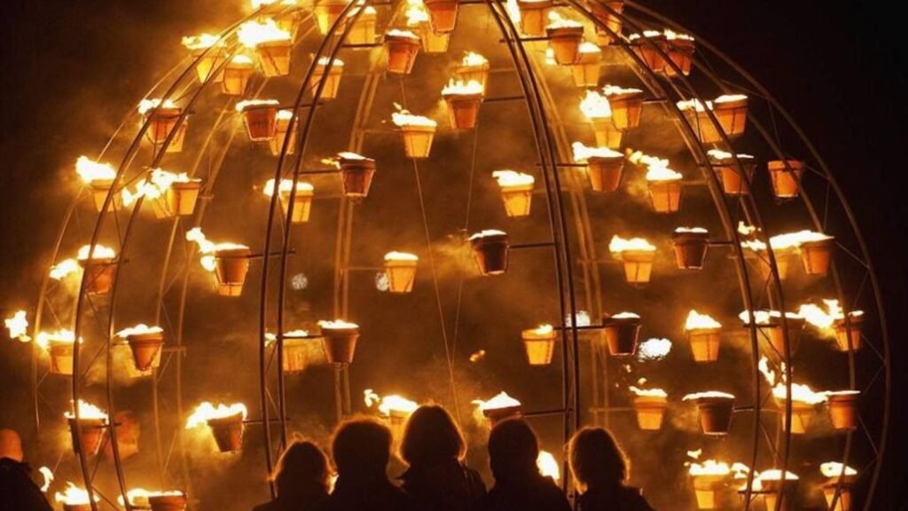 Fire Show for Parties in Green Park for Elite Events