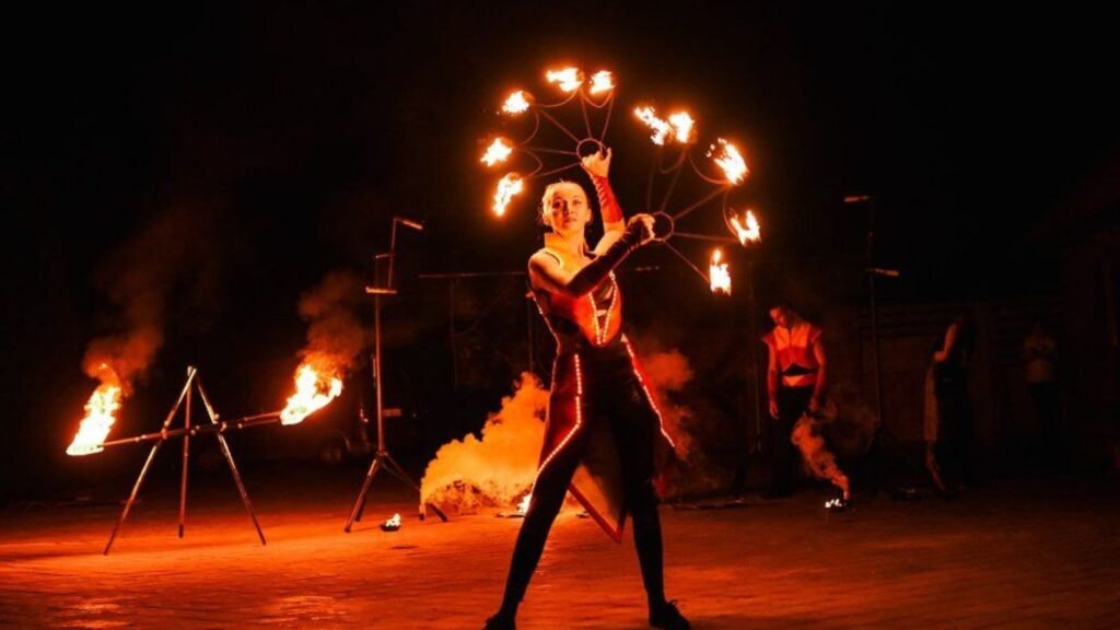 Fire Jugglers in Kailash Colony for Luxury Events