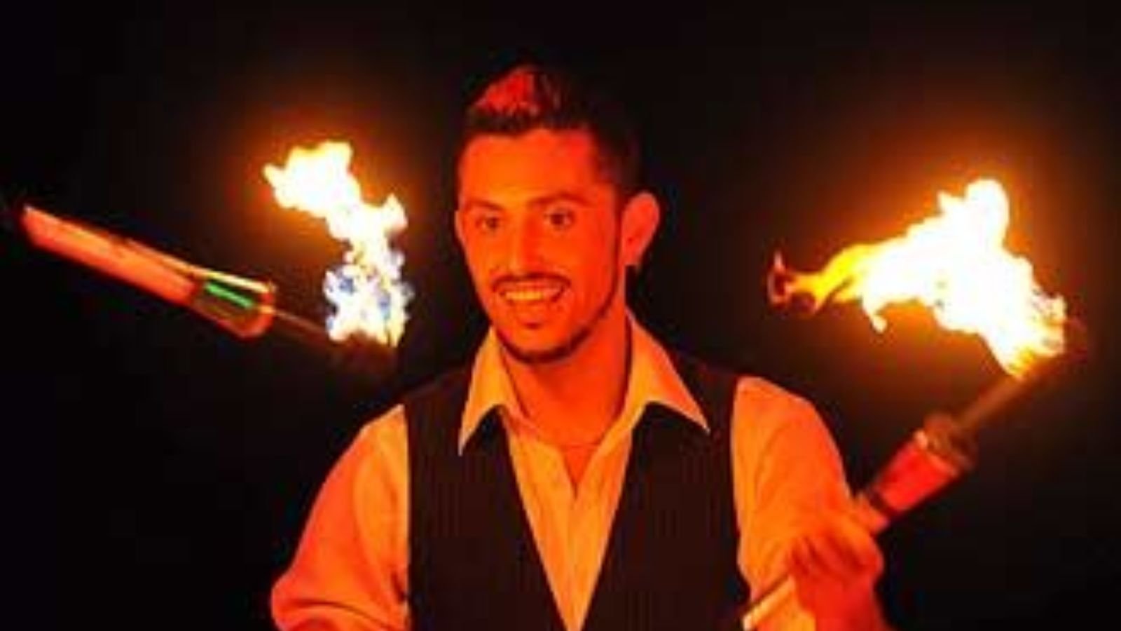 Premium Event Entertainment with Flame Jugglers in Niti Bagh