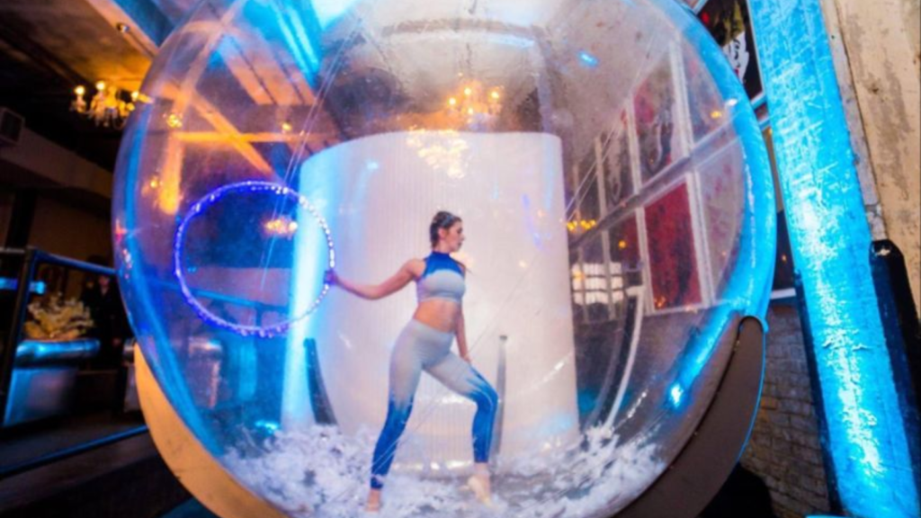 giant bubble show in Vasant vihar