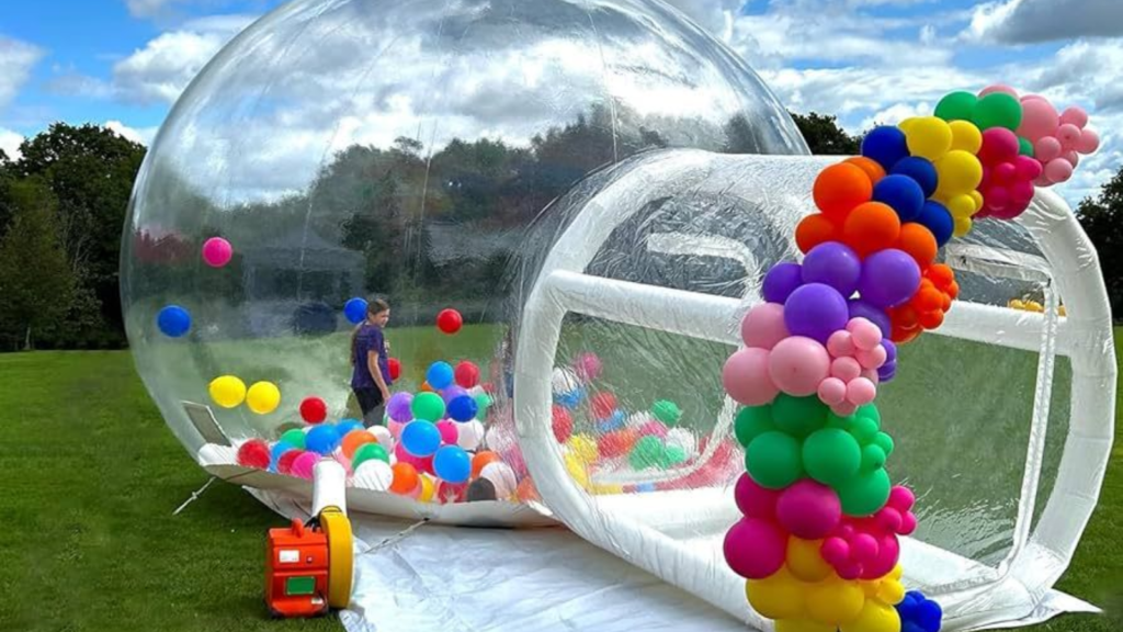 bubble magic show in South ex part 1