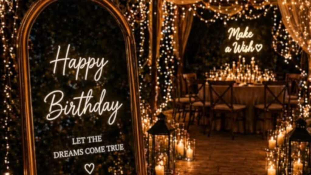 Birthday Event Decoration on Man Singh Road for Luxury Celebrations