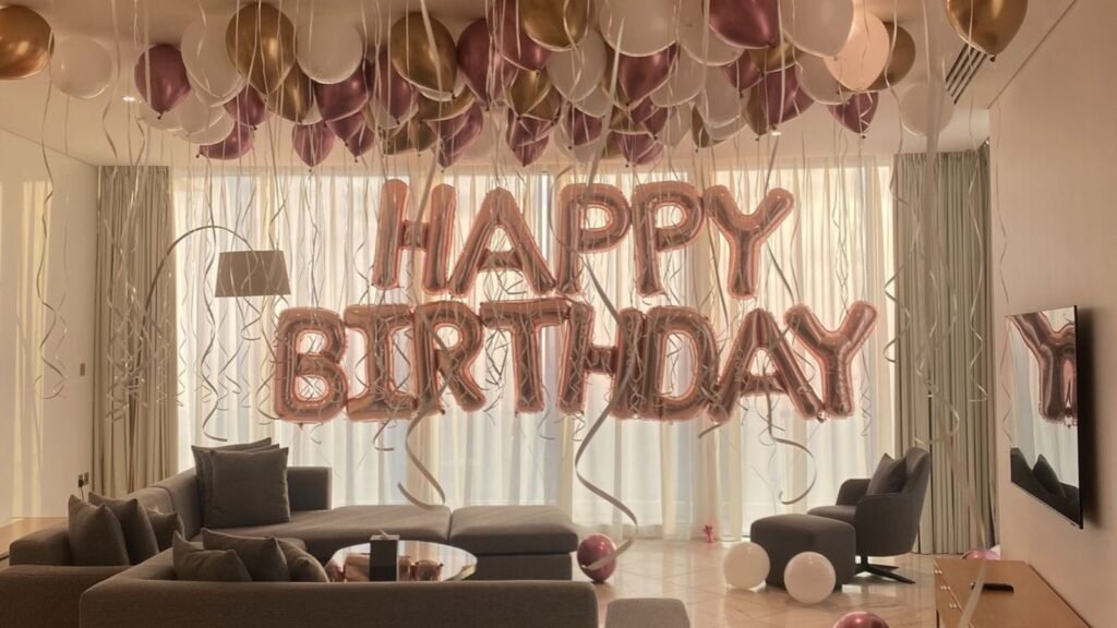 Room Decoration for Birthday Surprise for Boyfriend in Chattarpur