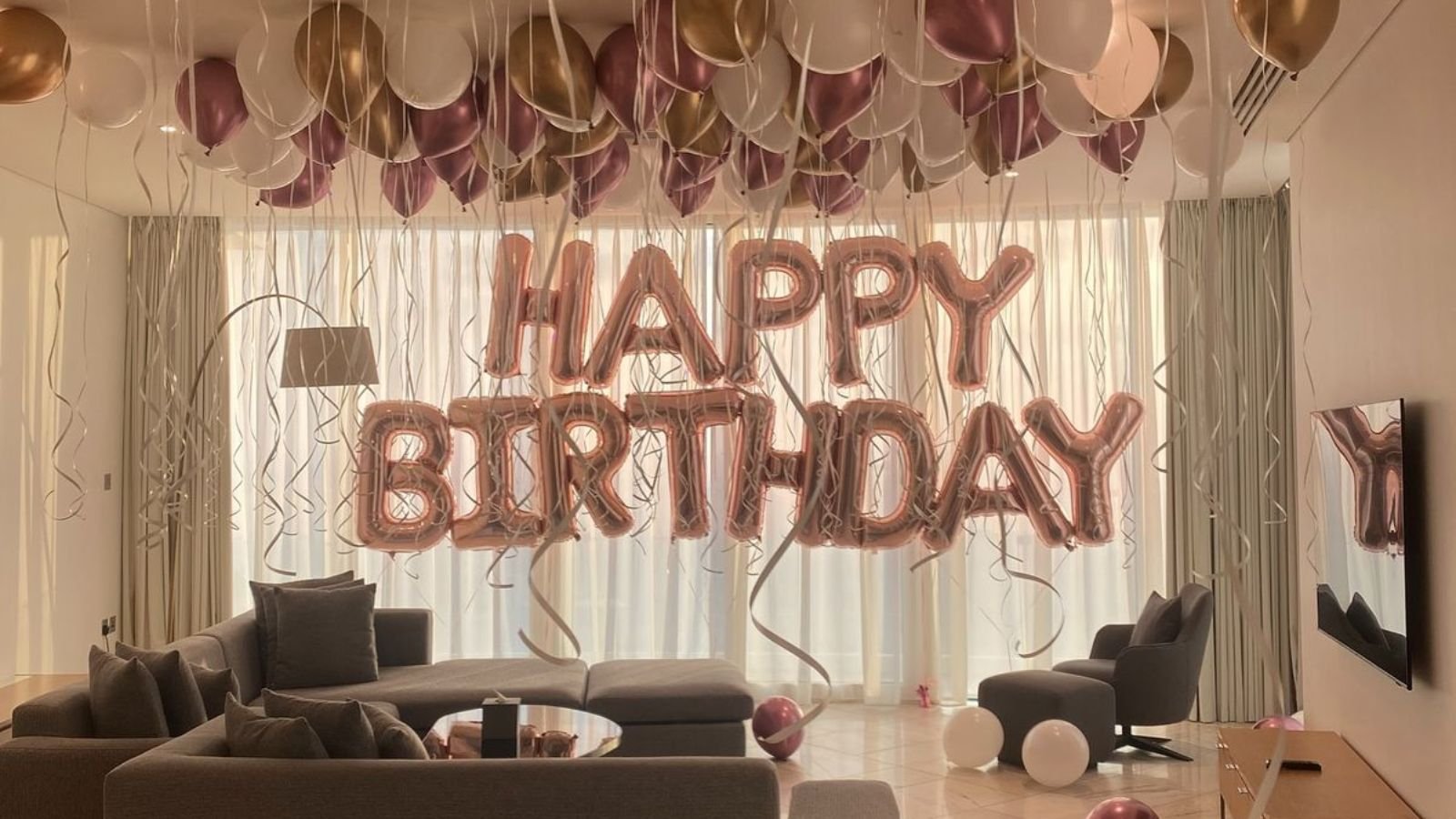Room Decoration for Birthday Surprise for Boyfriend in Chattarpur