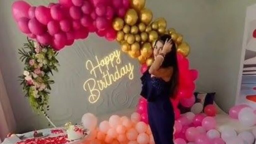 Room Decoration for Birthday Surprise for Boyfriend in Chattarpur
